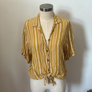 Faithfull the Brand button up tie bottom top